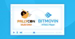 PallyCon blog Integration with bitmovin html5 player