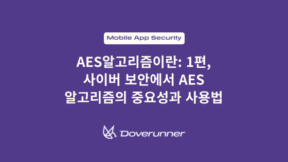 AES알고리즘이란: 1편, 사이버 보안에서 AES 알고리즘의 중요성과 사용법
