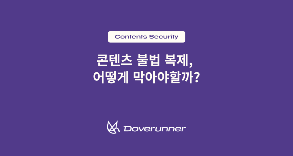 콘텐츠 불법 복제, 어떻게 막아야할까?