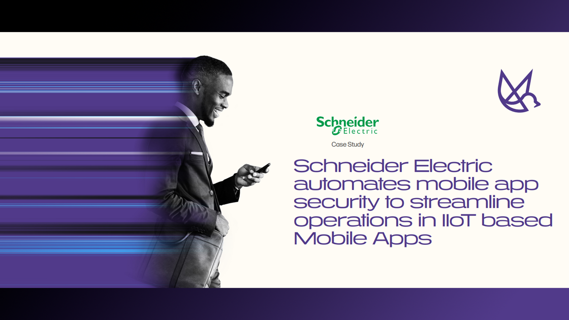Schneider Electric Secures IIoT Mobile Apps with DoveRunner