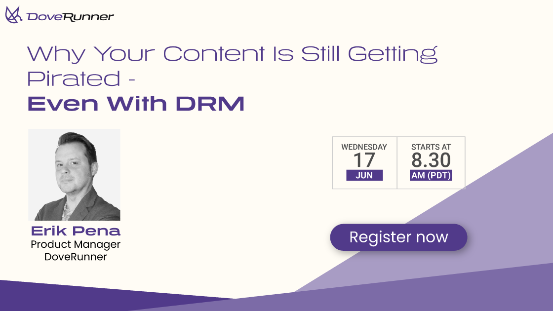 DoveRunner License Cipher Webinar May 2026