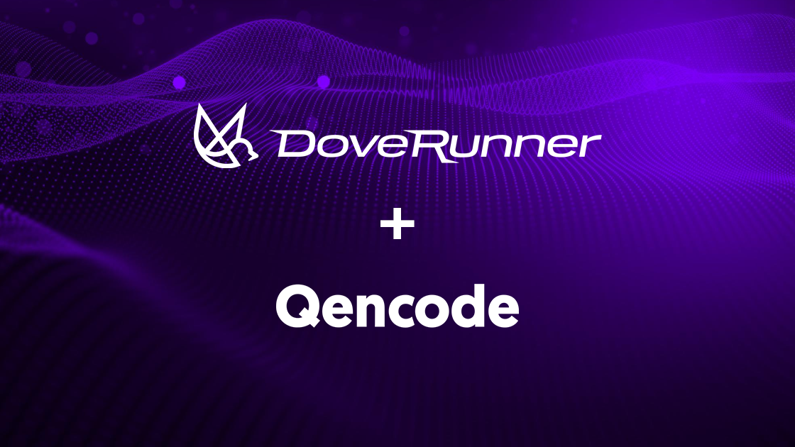 DoveRunner and Qencode integration for Multi-DRM encryption and forensic watermarking in secure OTT video delivery workflow